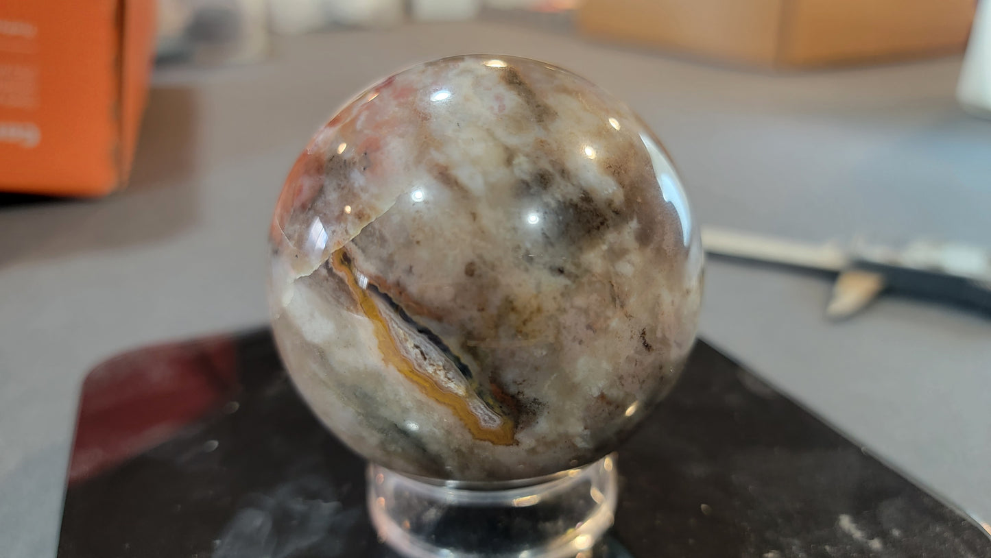 Utah Coprolite (dino poo) sphere