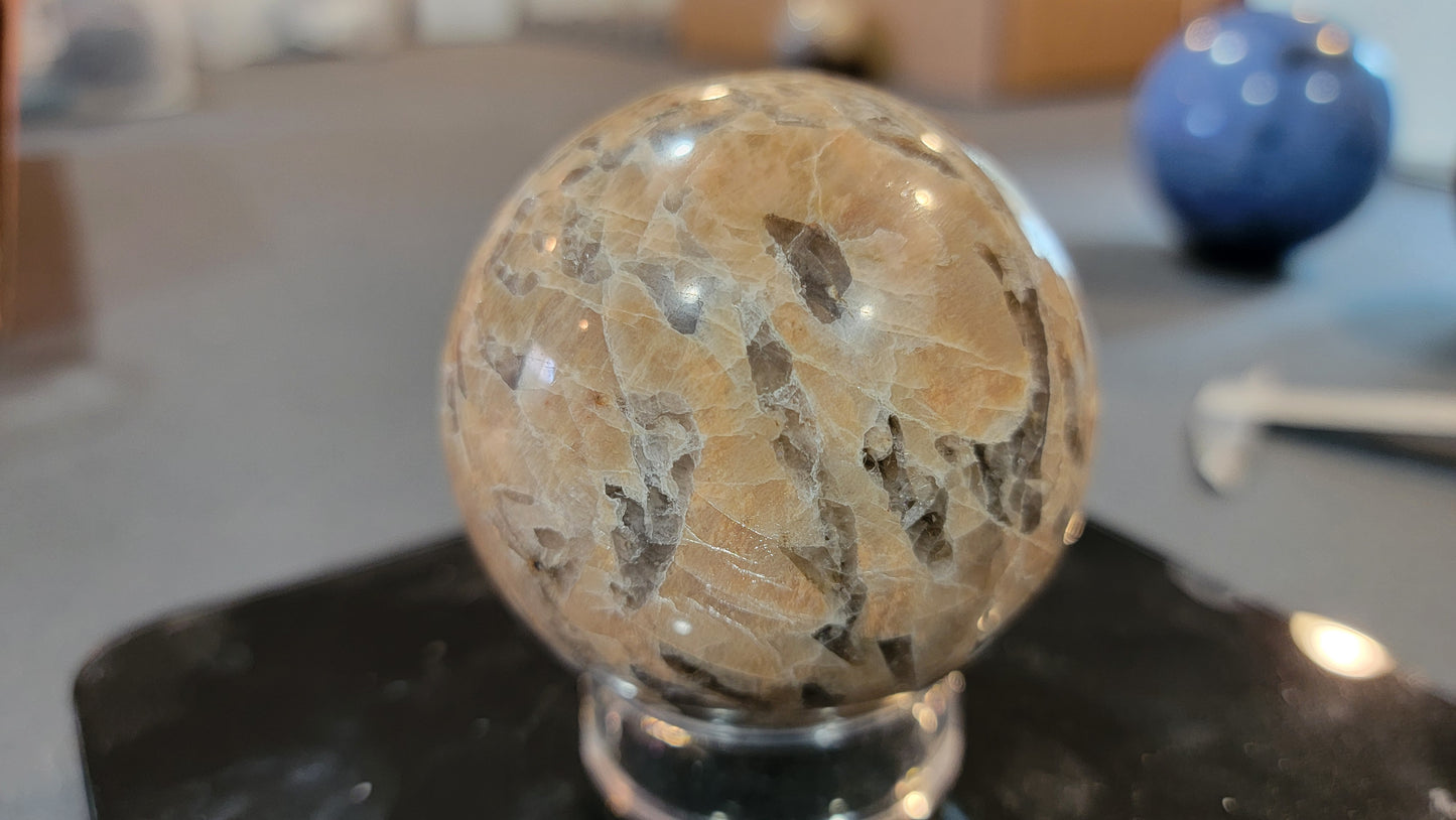 Graphic Feldspar sphere