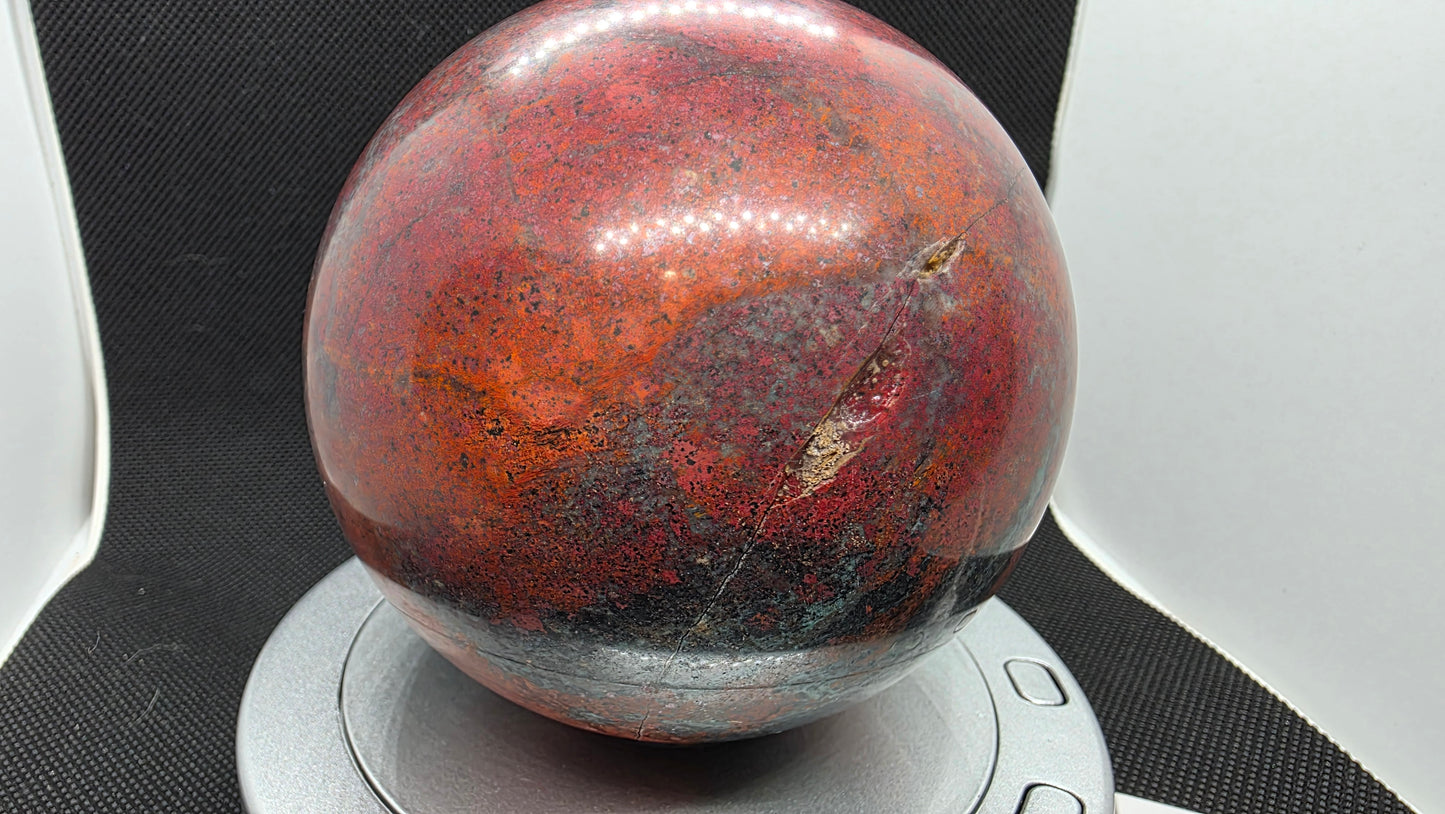 Sonora Sunset jasper sphere