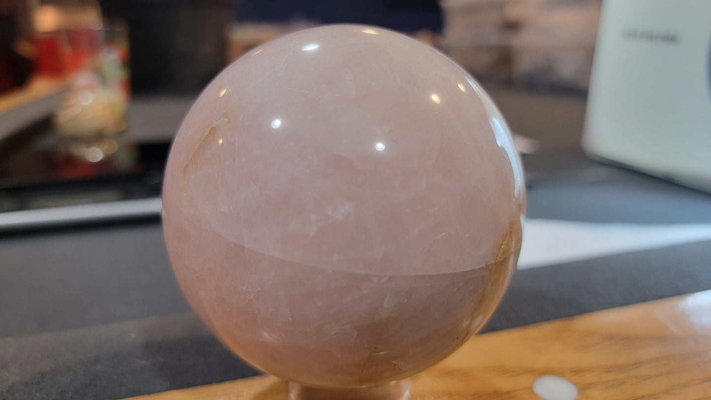 Rose Quartz sphere