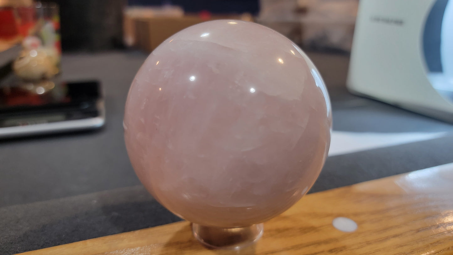 Rose Quartz sphere