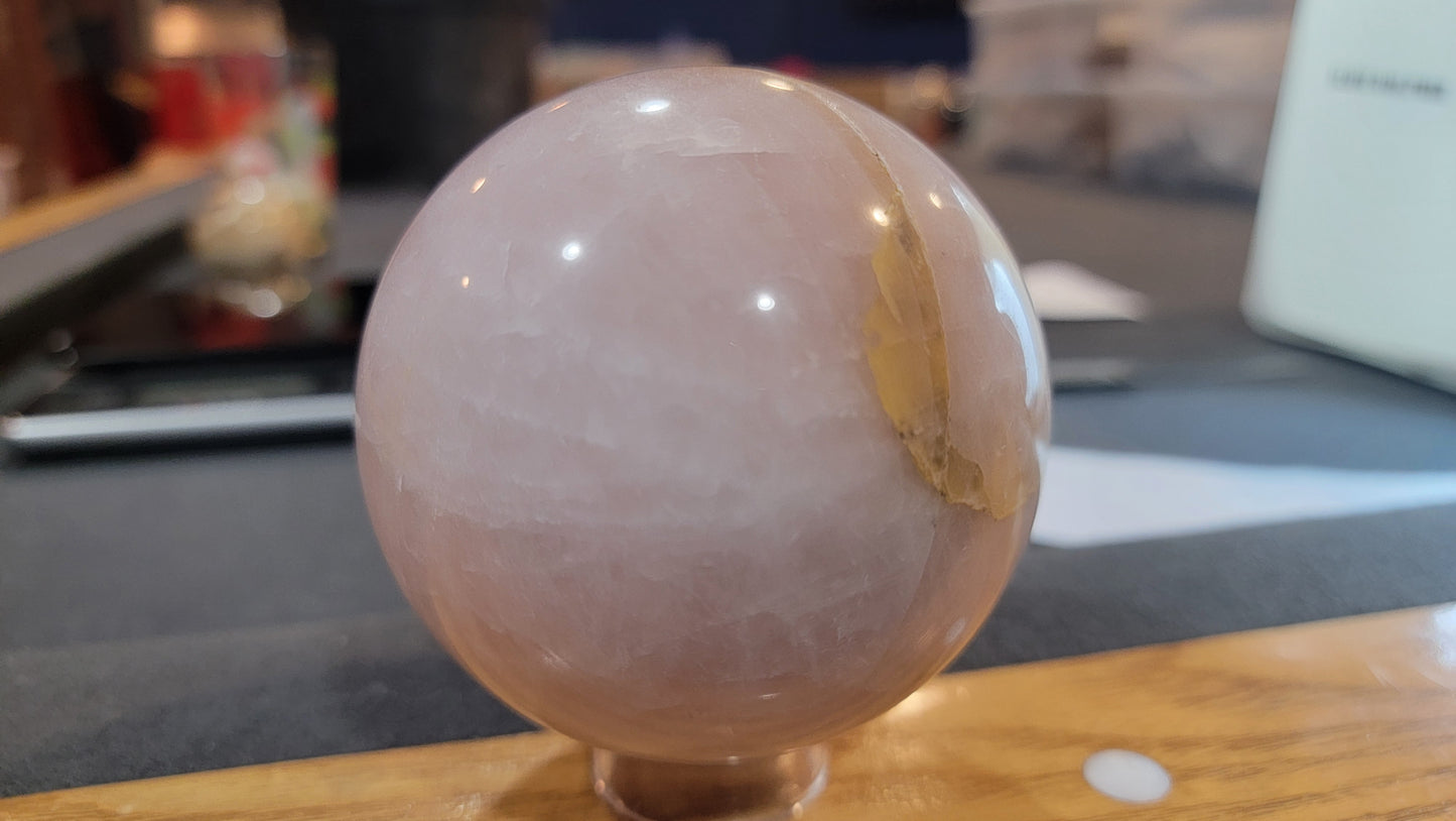 Rose Quartz sphere