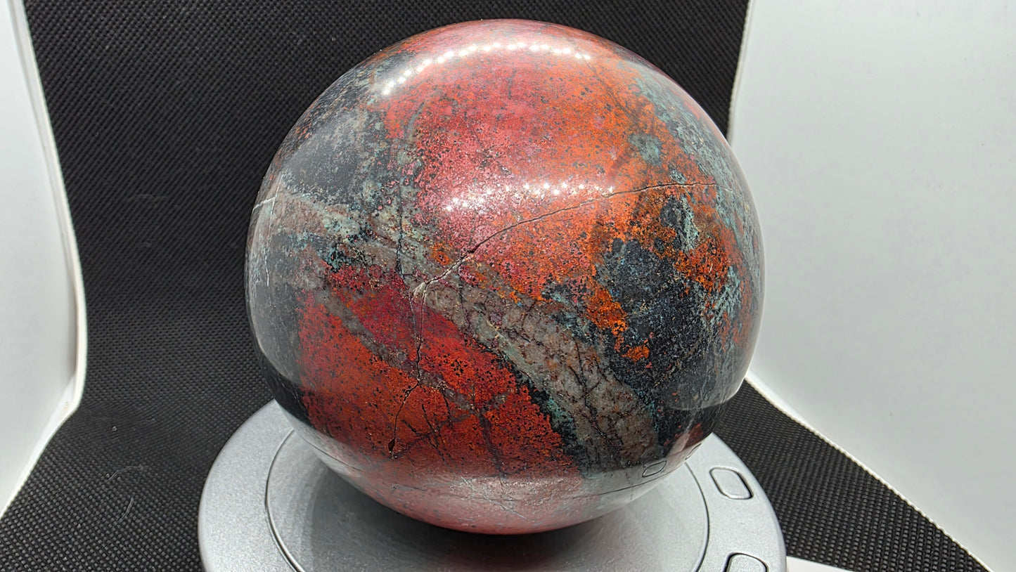 Sonora Sunset jasper sphere