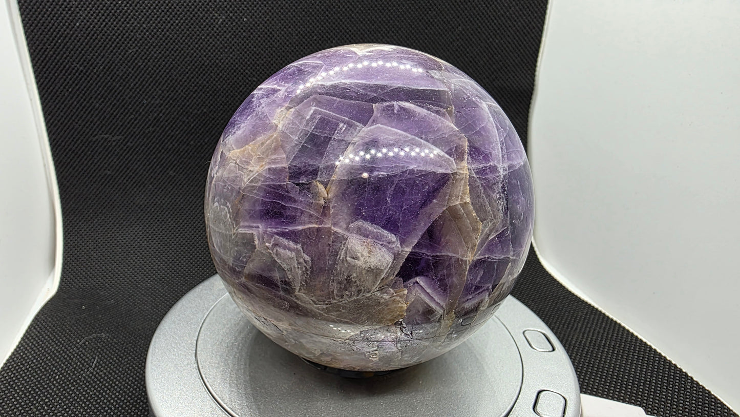 African amethyst sphere