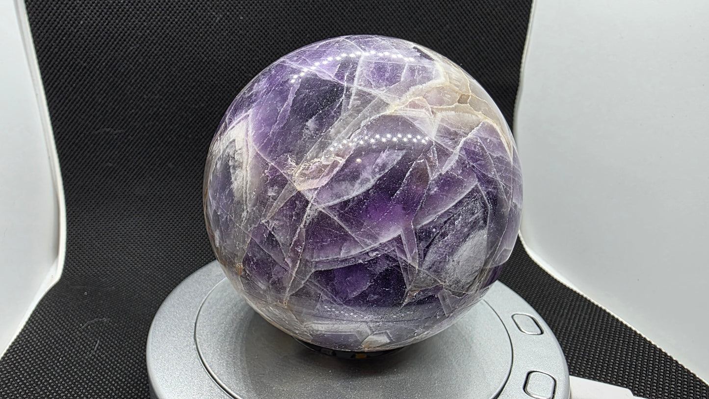 African amethyst sphere