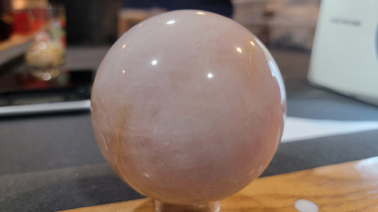 Rose Quartz sphere