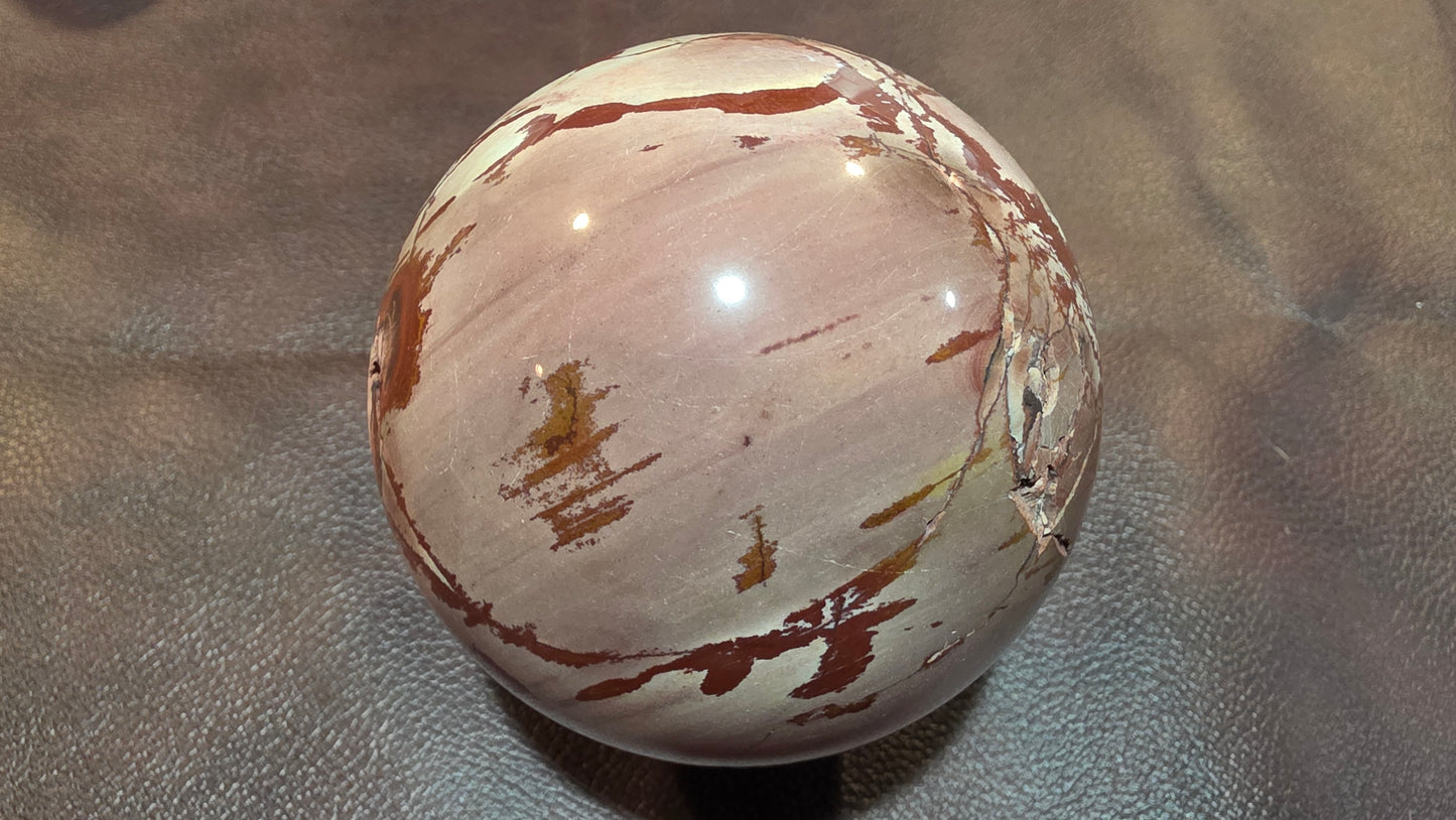 Dead Camel jasper sphere