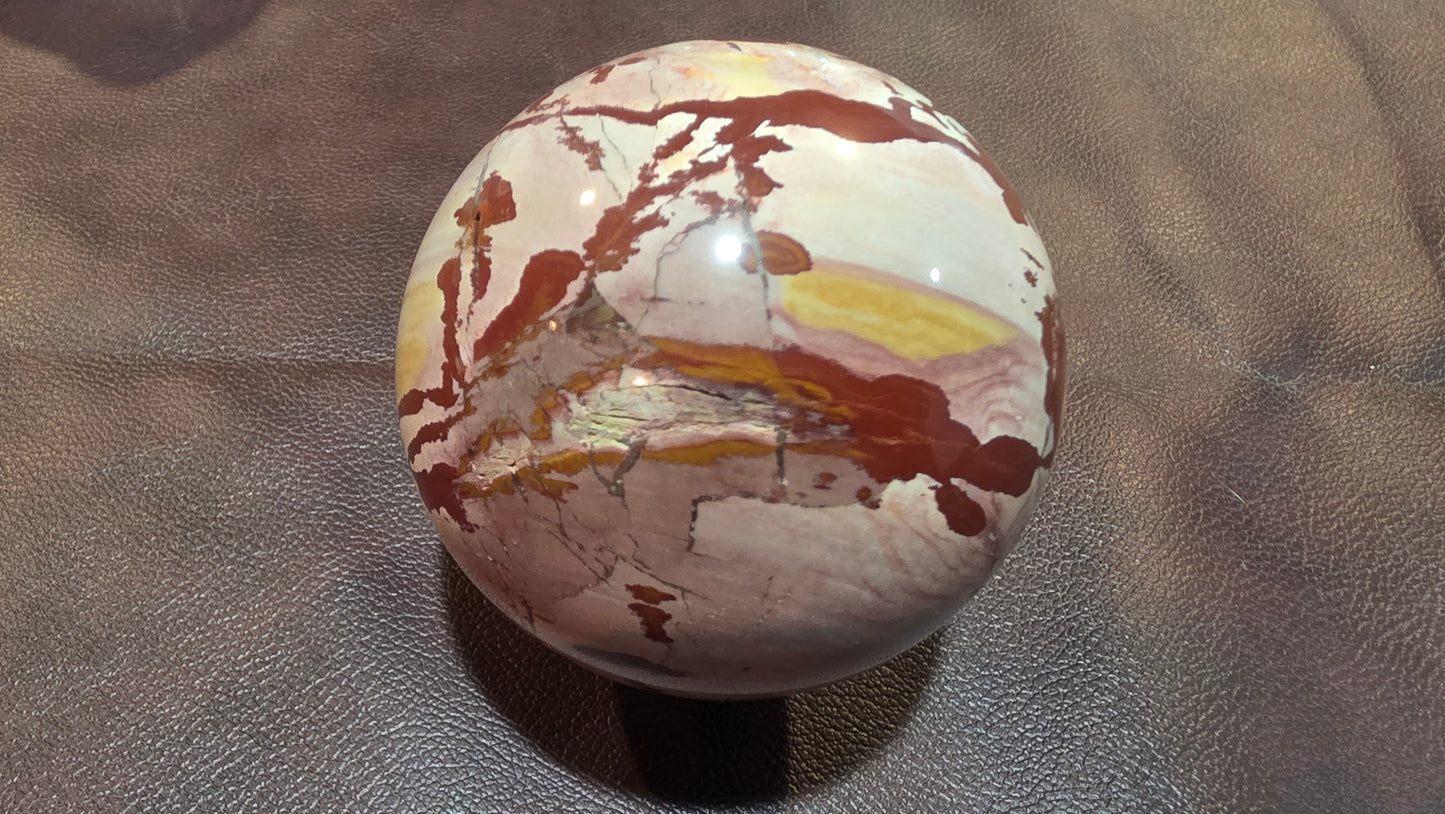 Dead Camel jasper sphere