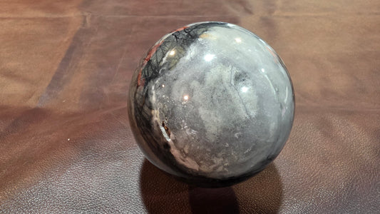 Picasso marble sphere