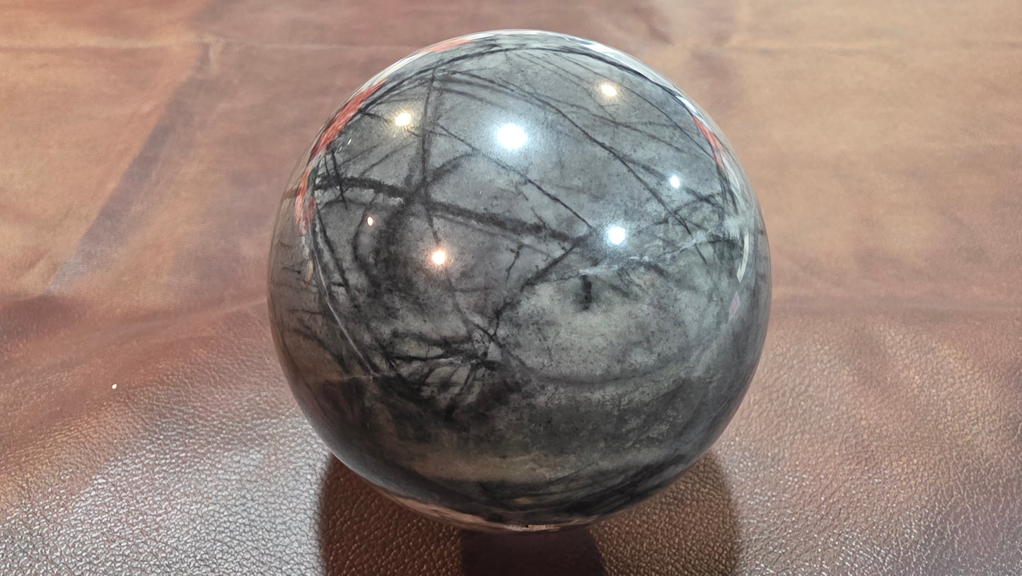 Picasso marble sphere