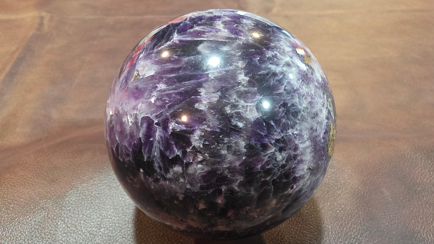 Moroccan amethyst sphere