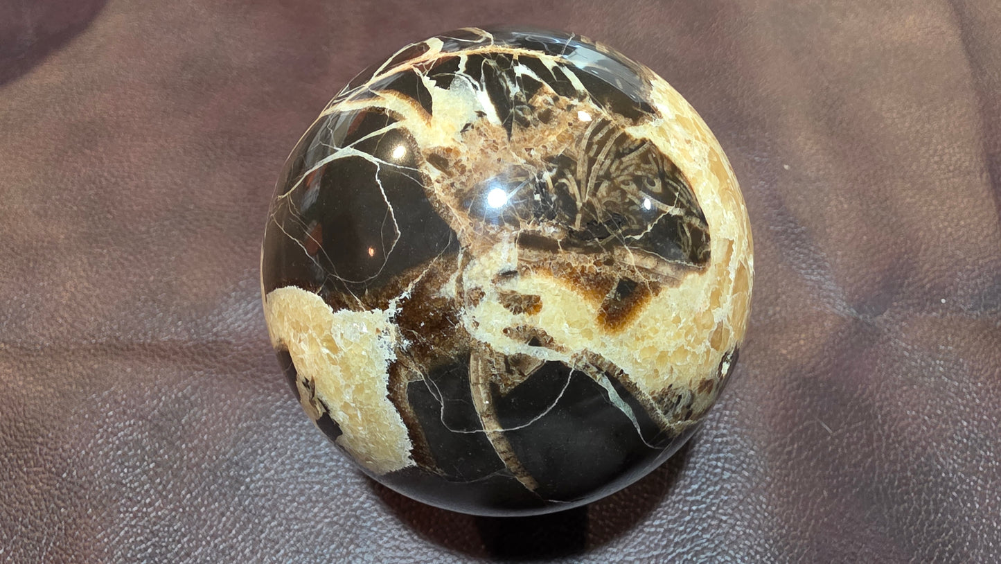 Utah septarian nodule sphere