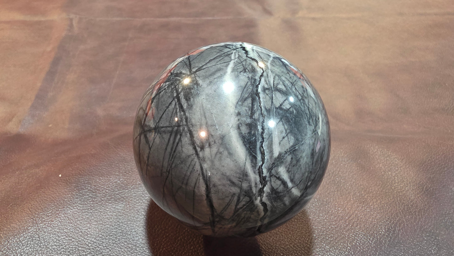 Picasso marble sphere