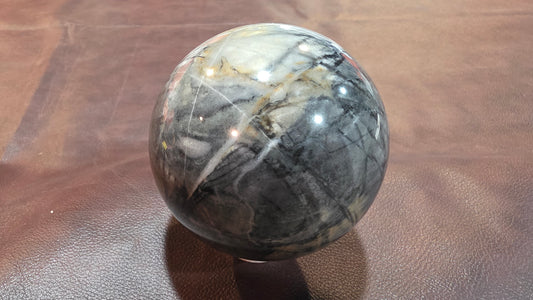 Picasso marble sphere