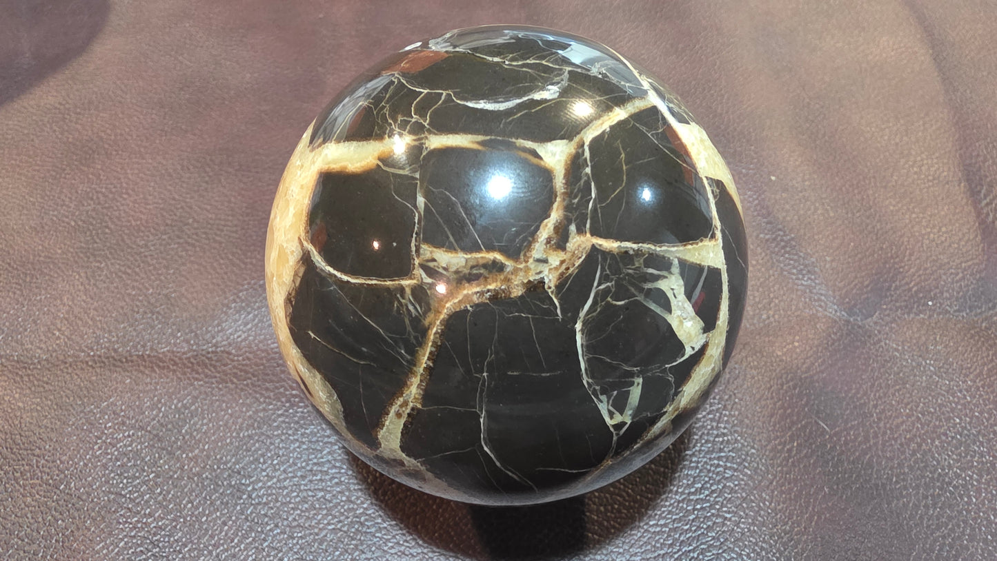 Utah septarian nodule sphere