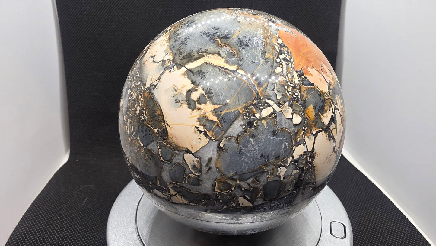 Maligano jasper sphere